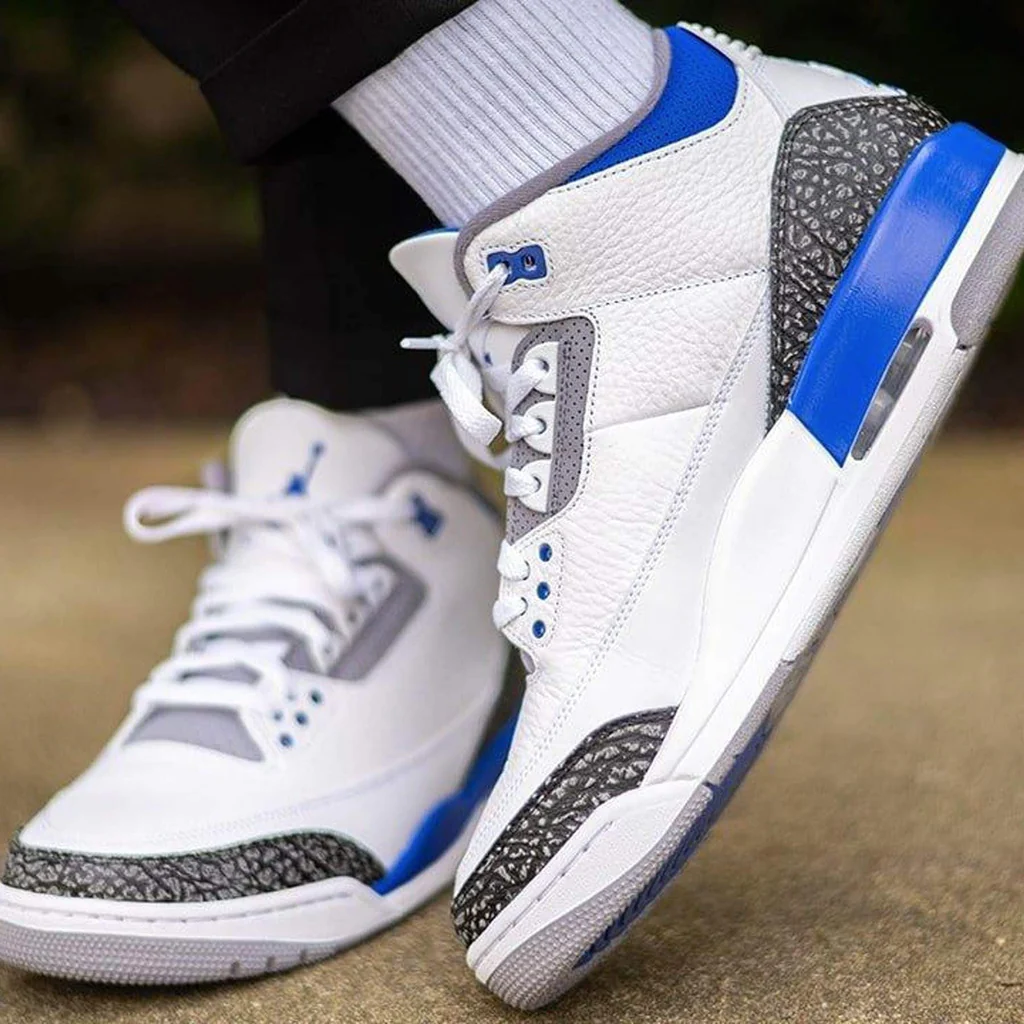 Unveiling the Timeless Elegance of AIR JORDAN 3 RETRO 'RACER BLUE'