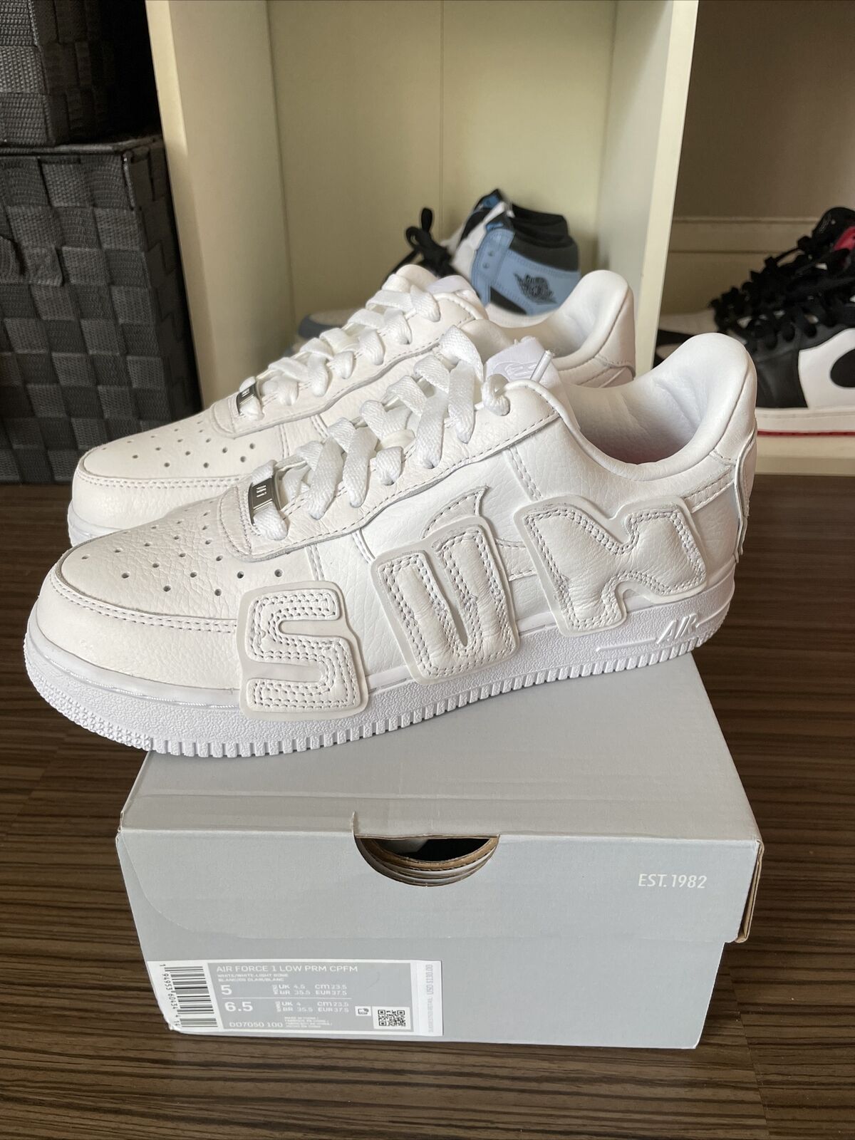 "Embracing Unconventionality: A Deep Dive into the CPFM x Air Force 1 Low Premium 'White'"